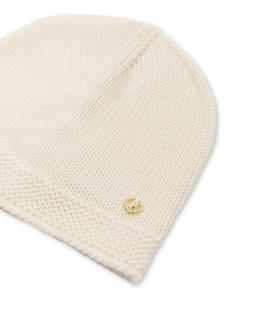 Morbido cappello in maglia rasata misto lana Photo 3