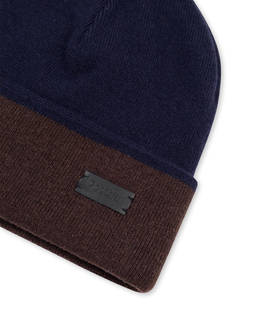 Cappello in misto lana bicolor Photo 3