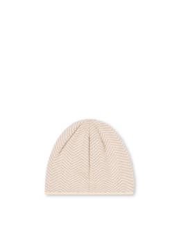 Morbido cappello in misto lana con stampa chevron Photo 2