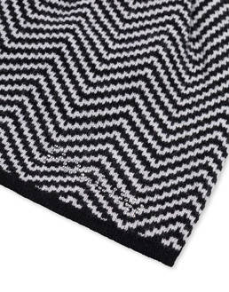 Morbido cappello in misto lana con stampa chevron Photo 3