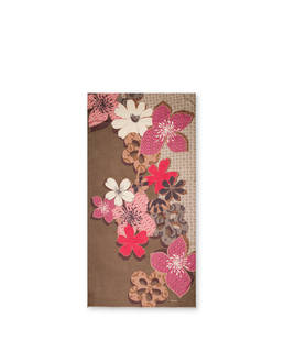 Sciarpa in modal con stampa fiori Photo 1