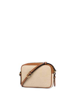 Small Crossbody Drop Bag in canvas Photo 2