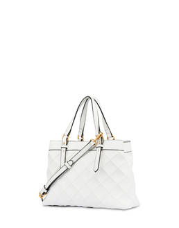 Small Double Handle Bag Drop Matelassè faux leather Photo 2