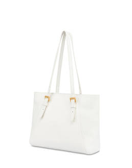 Mittelgroße Doppelgriff-Tasche Echos Echtes Leder Photo 2