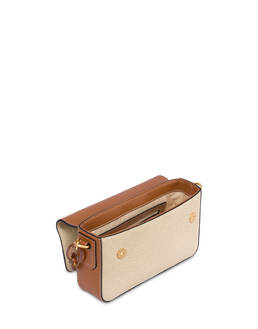 Candy bag with oversized chain in Canvas Photo 3