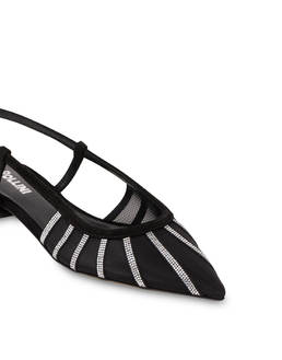 Bling Bling Suede Sling Back Photo 4