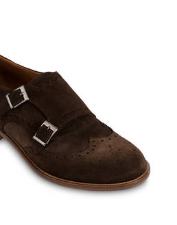 Double Monk Flexy aus Spaltleder Photo 5