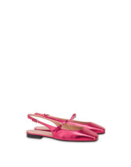 Slingback Ballet in Nappa leather Photo 2