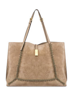 Handtasche Austin aus Spaltleder mit Doppelgriff Photo 1