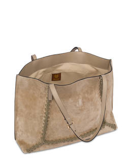 Handtasche Austin aus Spaltleder mit Doppelgriff Photo 3