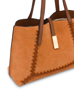 Kleine Handtasche Austin aus Spaltleder mit Doppelgriff Photo 4