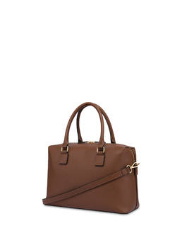 Double Handle Bag Carousel in pelle Photo 2