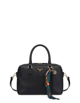 Double Handle Bag Carousel in pelle Photo 1