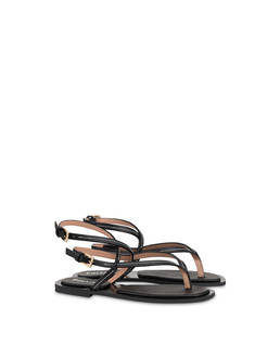 Sandale Flat Capri aus Kalbsleder Photo 2