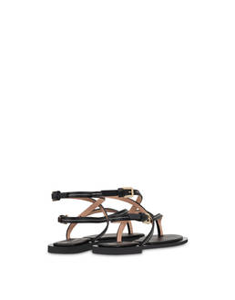 Sandale Flat Capri aus Kalbsleder Photo 3