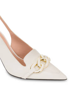 Pump Chain Light in calf leather Photo 4