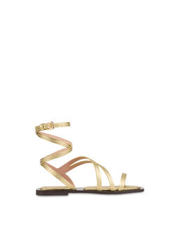 Capri Flat Sandal in Calfskin Photo 1