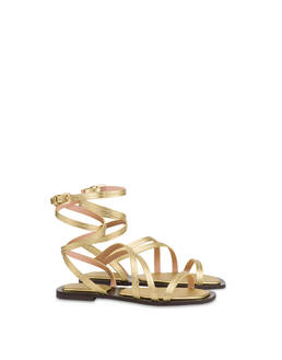 Capri Flat Sandal in Calfskin Photo 2
