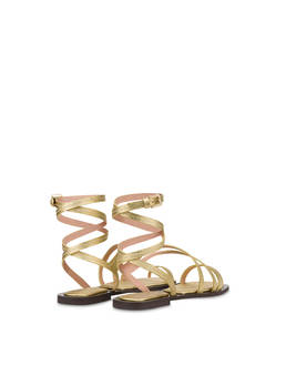 Capri Flat Sandal in Calfskin Photo 3