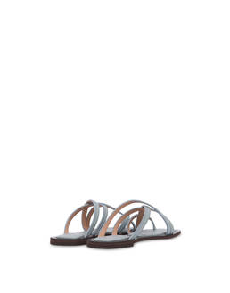 Flat Slide in Bottalato Calfskin Photo 3