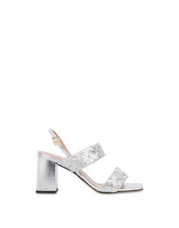 Ladies’ Sandal in Laminated Nappa Photo 1