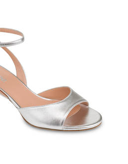 Sandale Aria aus laminiertem Nappaleder Photo 4