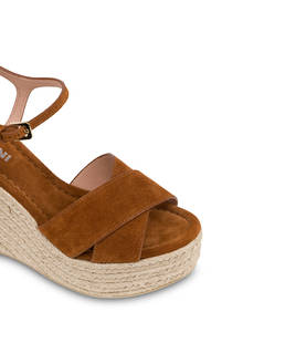 Sabrina Sandal in Suede Photo 4