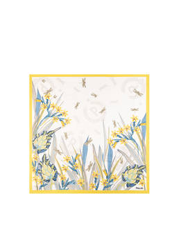 Foulard In Seta Con Stampa floreale Photo 2