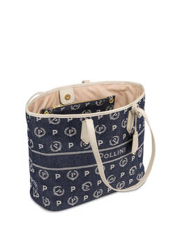 Shopping Bag Heritage Marina in Denim Photo 3