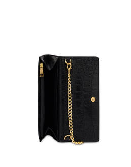 PU Crocodile Wallet on Chain Wallet Photo 3
