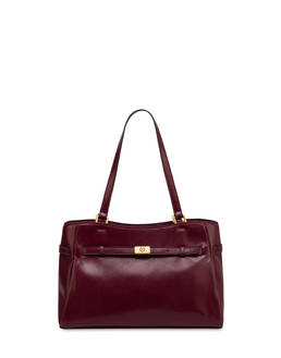 Schultertasche Horizon Small aus schlichtem Lux-PU Photo 1