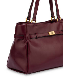 Schultertasche Horizon Small aus schlichtem Lux-PU Photo 4