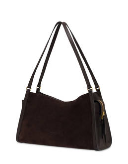 Schultertasche Empire aus Spalt- und Kalbsleder Photo 2