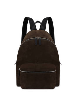 Rucksack aus Nubuk- und Kalbsleder Photo 1