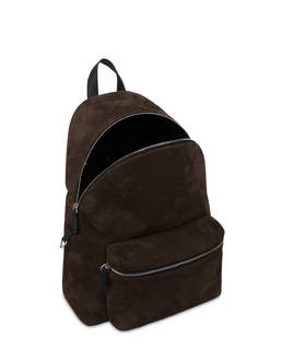 Rucksack aus Nubuk- und Kalbsleder Photo 3