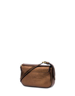 Crossbody Bag Fence in vitello laminato Photo 2