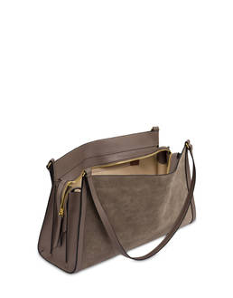 Schultertasche Empire aus Spalt- und Kalbsleder Photo 3