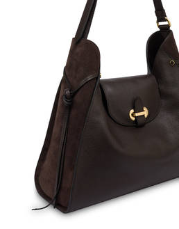 Fence shoulder bag in calfskin Photo 4