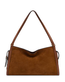 Schultertasche Empire aus Spalt- und Kalbsleder Photo 1