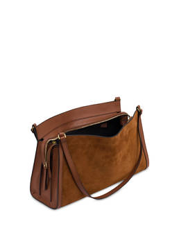 Schultertasche Empire aus Spalt- und Kalbsleder Photo 3