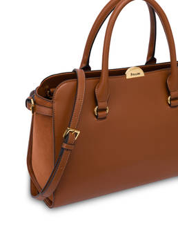 Moon handbag in plain PU Photo 4
