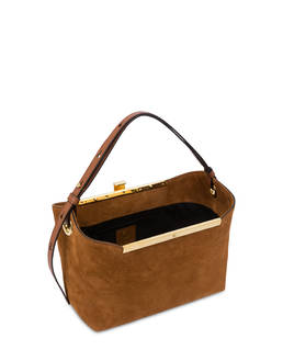 Lilly handbag in split leather and calfskin Photo 3