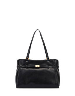Schultertasche Horizon Small aus schlichtem Lux-PU Photo 1