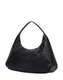 Schultertasche Urban Pocket aus PU-Krokodil Photo 2
