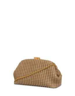 Pochette Cloud in mini grained lux plissè pu Photo 2