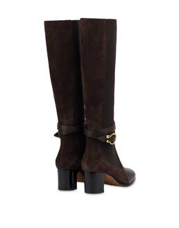 Stiefel Empire aus Kalbs- und Spaltleder Photo 3