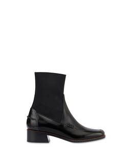 Stiefelette Swing aus geschliffenem Kalbsleder Photo 1
