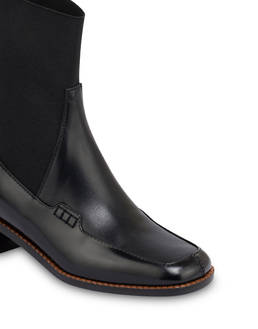 Stiefelette Swing aus geschliffenem Kalbsleder Photo 4