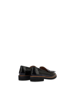 Mannish loafer in abraided calfskin Photo 3