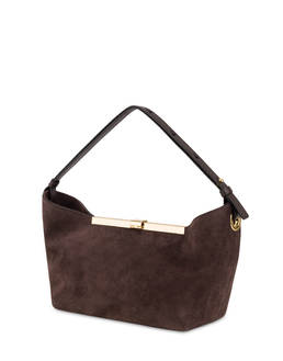 Lilly handbag in split leather and calfskin Photo 2